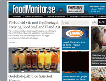 Tablet Screenshot of foodmonitor.se